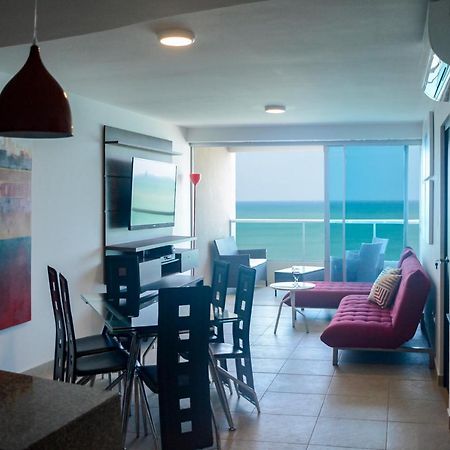 살리나스 Lindo Departamento Al Pie De Playa Edificio Torre Oceanica 아파트 외부 사진