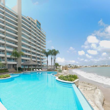 살리나스 Lindo Departamento Al Pie De Playa Edificio Torre Oceanica 아파트 외부 사진