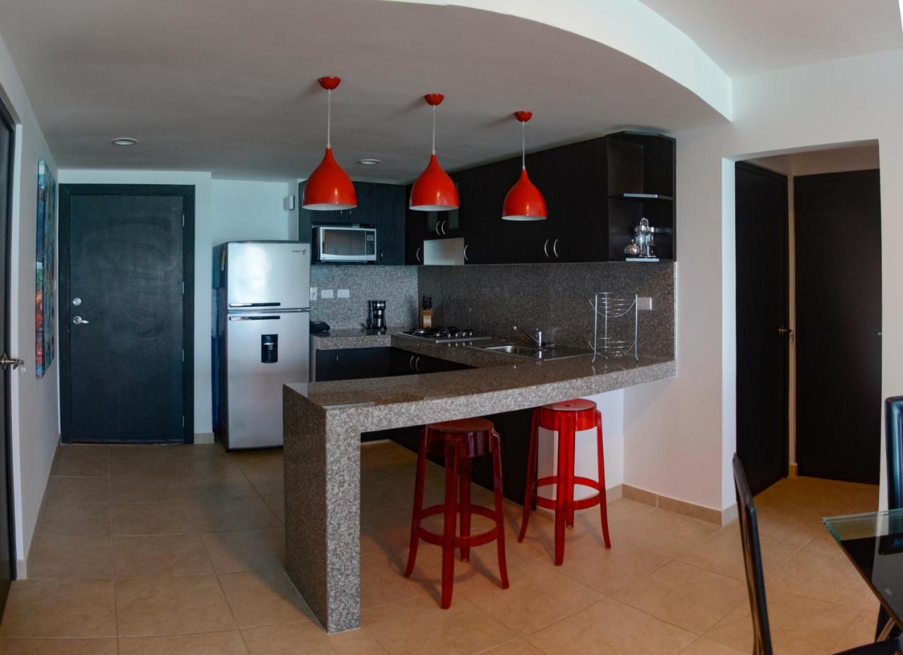 살리나스 Lindo Departamento Al Pie De Playa Edificio Torre Oceanica 아파트 외부 사진