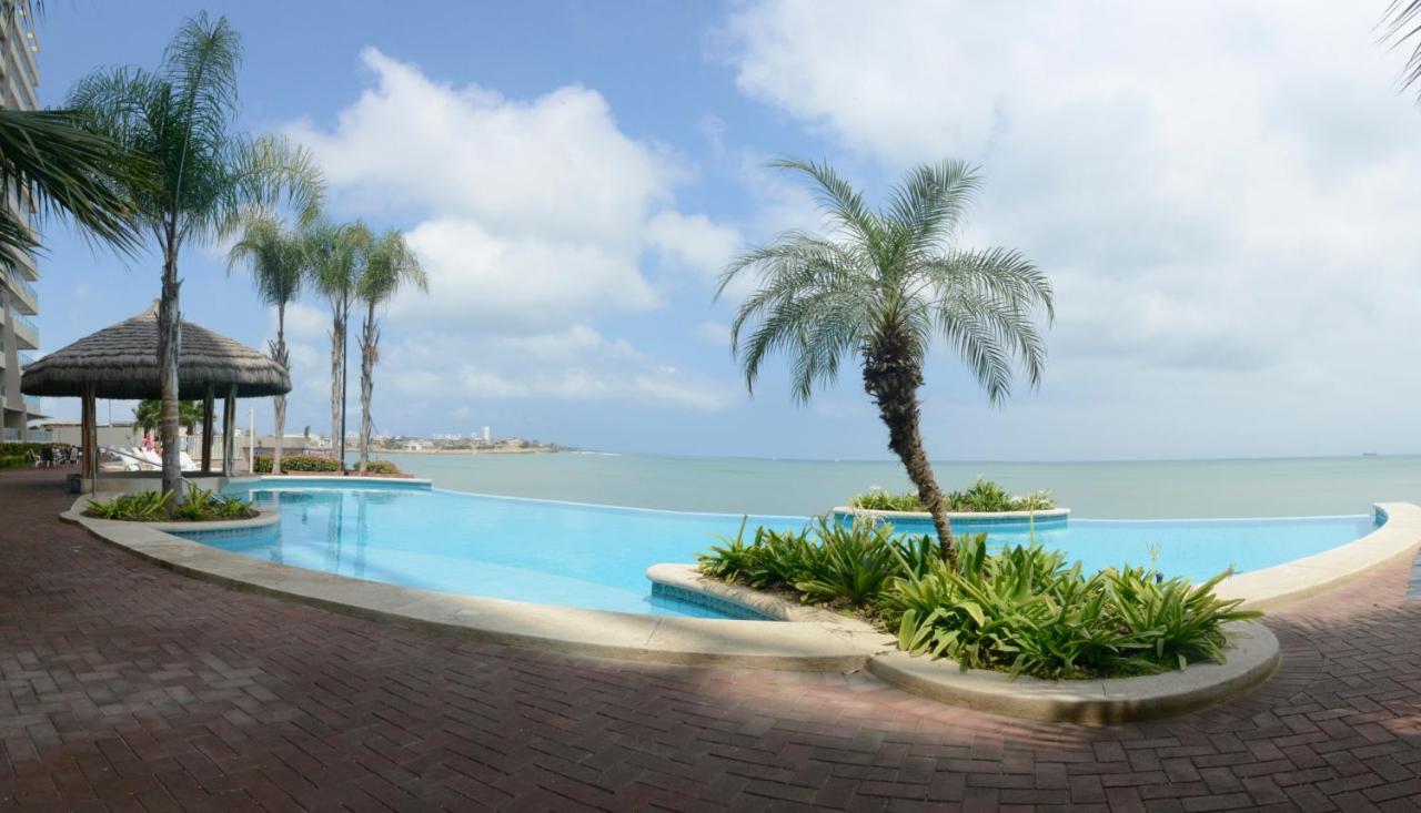 살리나스 Lindo Departamento Al Pie De Playa Edificio Torre Oceanica 아파트 외부 사진